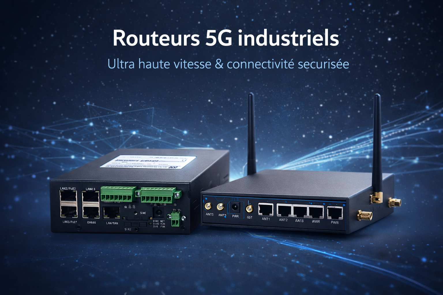 Routeurs 5G Pro industriels Alotcer - Routeur VPN 5G professionnel pour entreprises